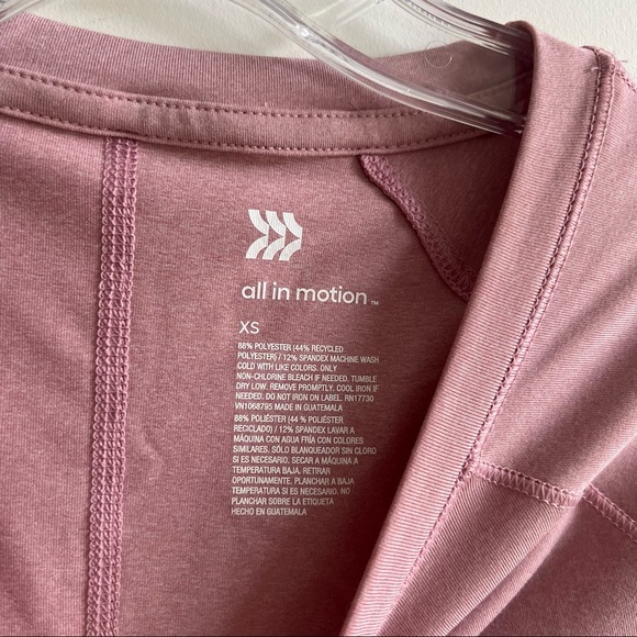 Target All In Motion dusty pink athletic workout t shirt - Picture 3 of 7